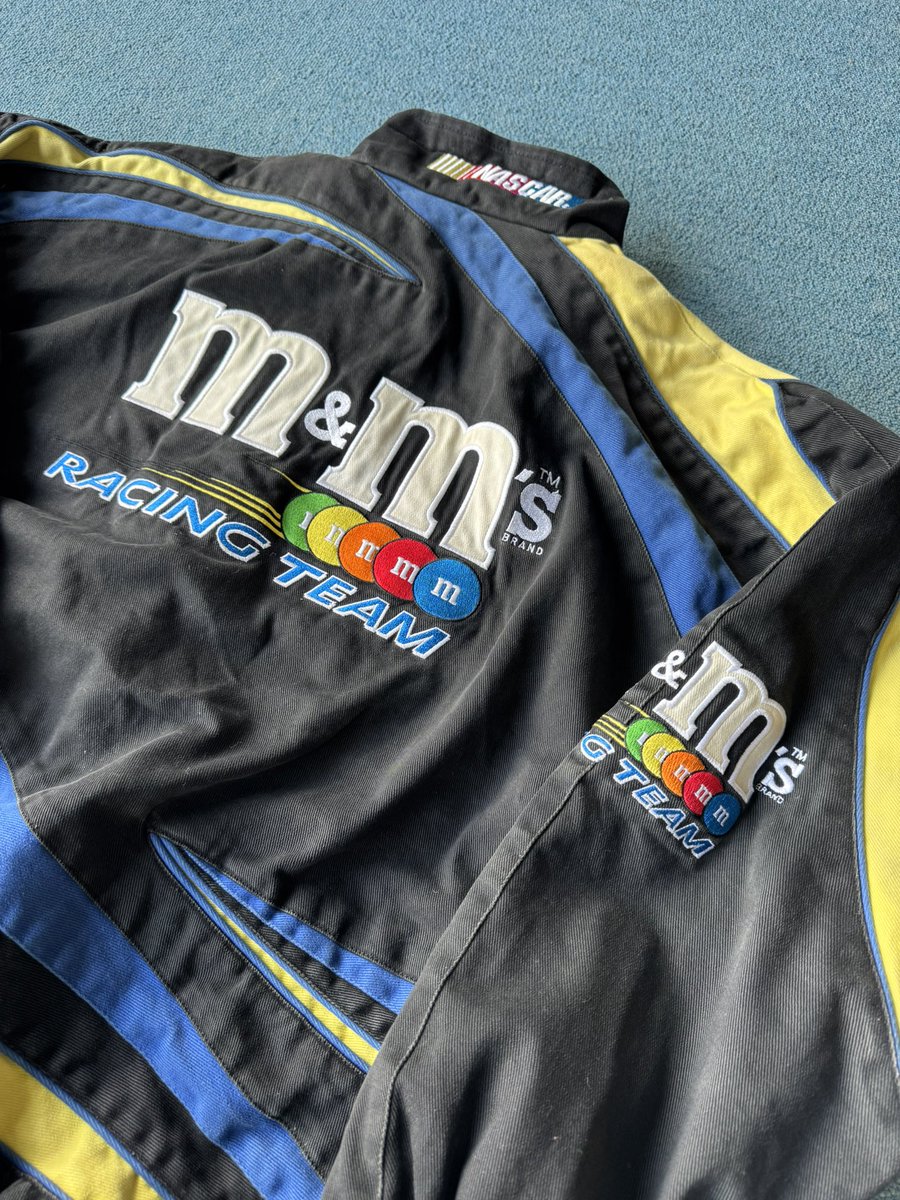Special . m&m's Racing jacket . 珍しく、デザインも良いレーシング