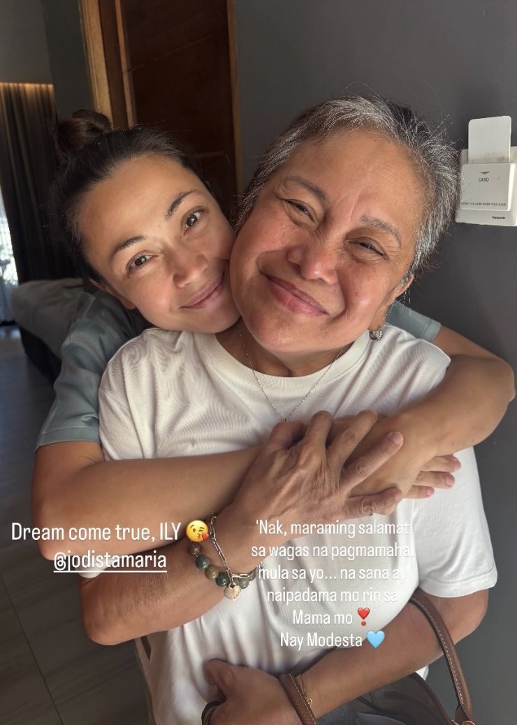 singlesforjodi's tweet photo. Simple, sincere, and soft moments with these two amazing actresses, Ms. Jodi Sta. Maria and Ms. Ruby Ruiz. 🤍✨
©️ rubyruizzz IG Story | #JodiStaMaria #RubyRuiz https://t.co/MvJvFNYgoU