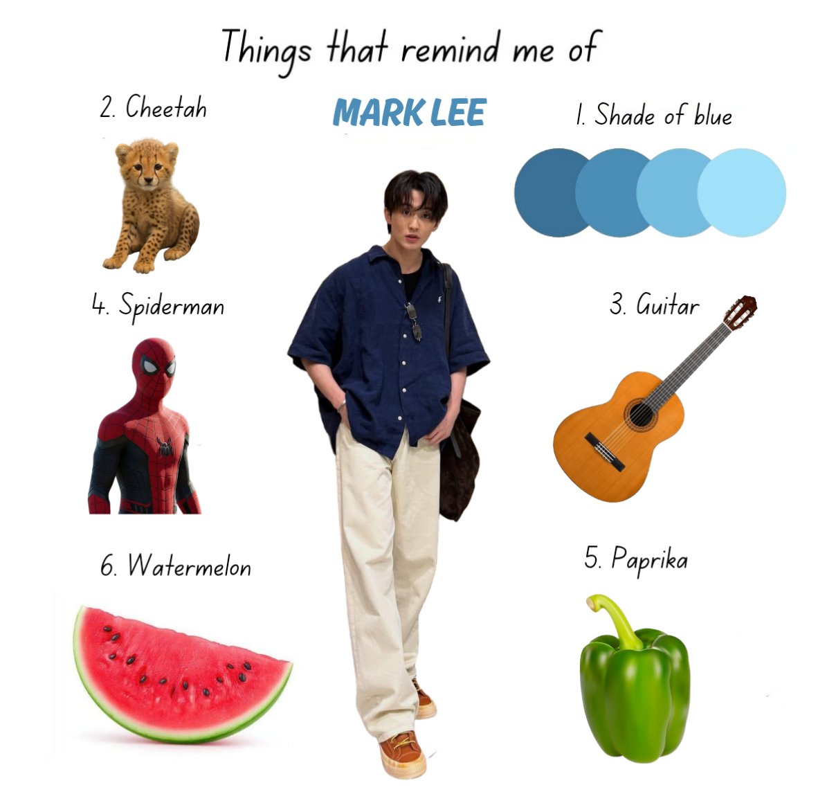 things that remind me of mark lee