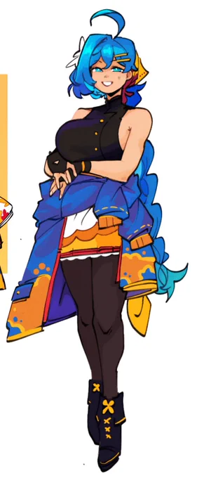 Colored my girl that keeps getting update design