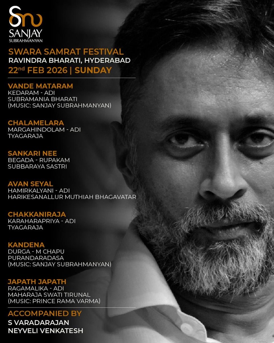 Sanjay Subrahmanyan tweet media