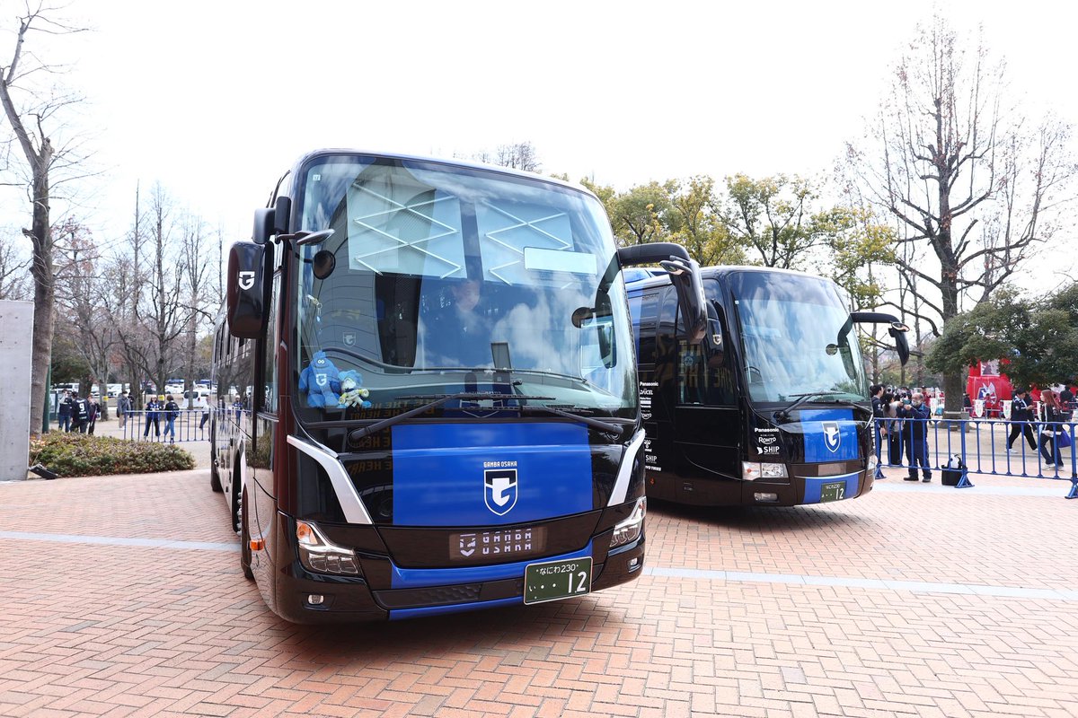 新旧ガンババス🚌✨ #ガンバ大阪 #GAMBAOSAKA