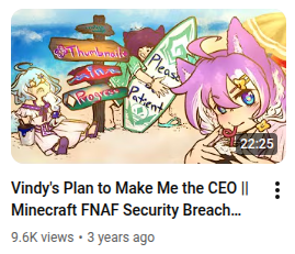 This video is the reason why I don't blame ppl back in mcfnafverse's prime for misspelling Dr. Vendi's name