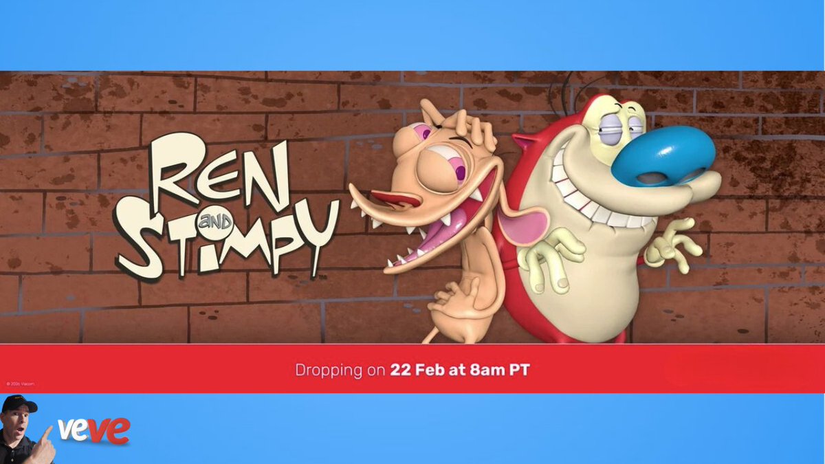 🔥Ren and Stimpy Veve Drop Live

👉DROP LINK🙏veve.sjv.io/vDnPP3

Join InformMint, <a href="/risingstarlarry/">RISING⭕️STAR</a> &amp; <a href="/Officialemojii/">Em😊jii</a>  <a href="/VeVeMagic/">💙VeVeMagic.eth⭕️🏰</a> will be sleeping

Official Veve Partner Supported Stream 
💥<a href="/RarityXofficial/">RarityX</a>
🎁Giveaway 
⏰930 AM CT 
📺youtube.com/live/UWzMpvJOV…
