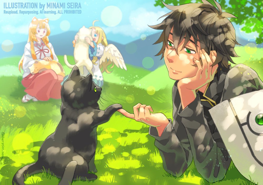 liberation_zone's tweet photo. 🐾SHIELD HERO CAT DAY 2021 🐾

(盾の勇者の成り上がり／槍の勇者のやり直し) https://t.co/rQq48ffDKQ