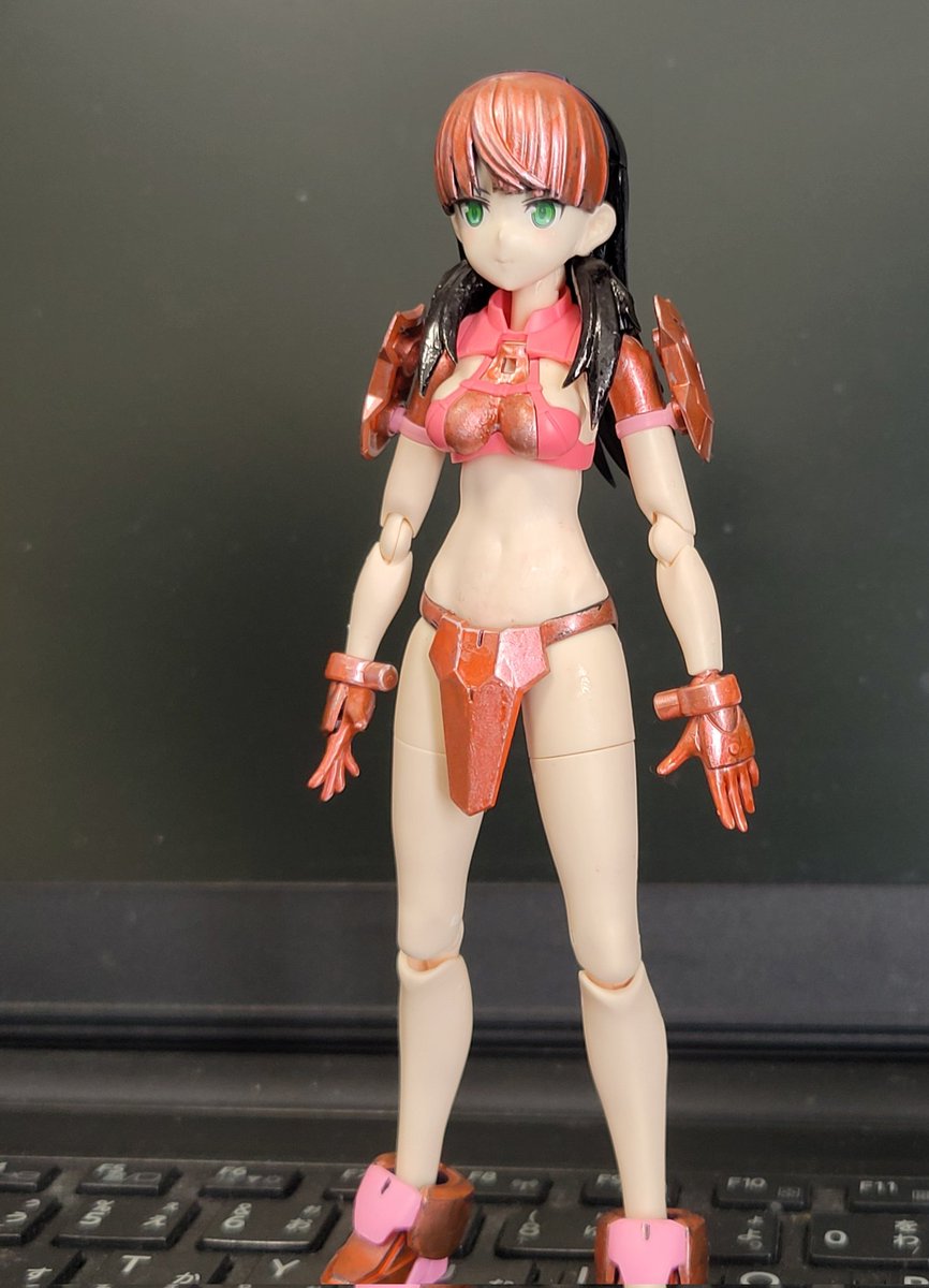 シスター(Model桜姫) 『プラレス三四郎』の 「桜姫」に寄せてみました