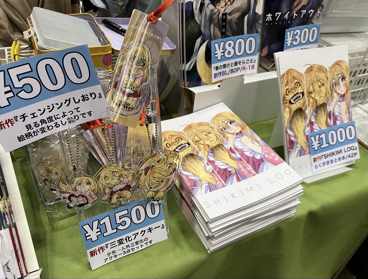 設営完了ポストできてませんでしたが本日コミティアき42aにおります