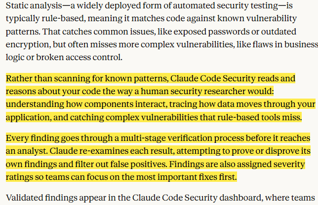 sec_po_'s tweet photo. Claude for cybersecurity ! https://t.co/1Eexl5oB0G