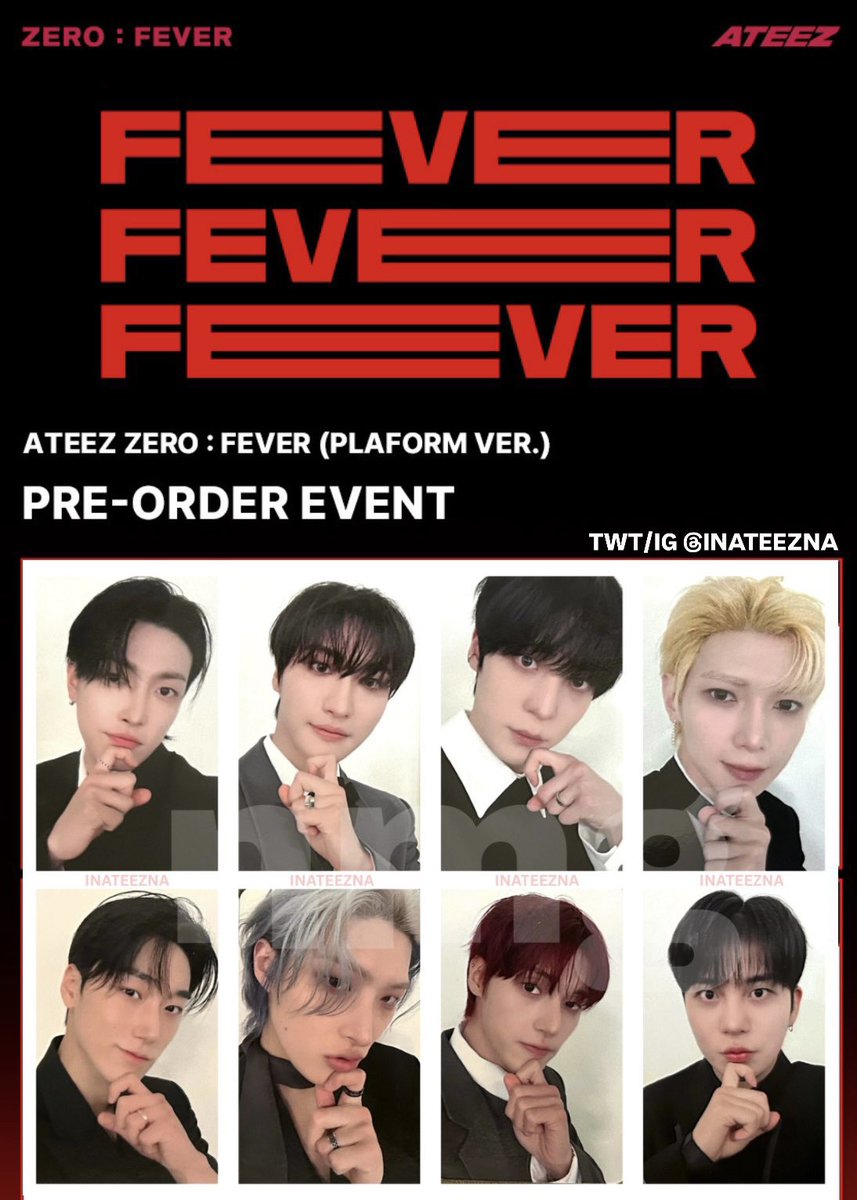 ATEEZ共同】 PLATFORM特典トレカのみ 1700円(送料込.ﾐﾆﾚﾀｰ) ※封入各