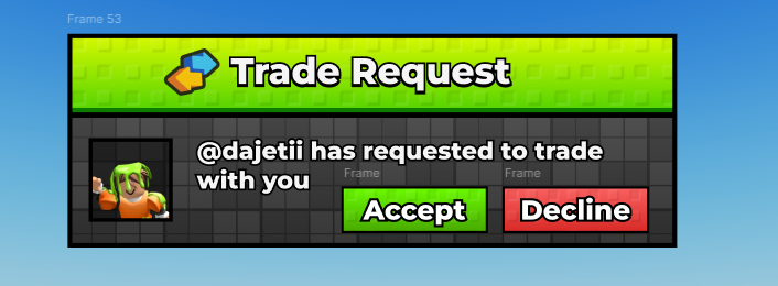 vin210a's tweet photo. Trading UI
1.5k-2k +TAX per frame or 7$ USD  
Join portfolio down below to order, look at more projects, etc.  

discord: vin210a  

https://t.co/ma6ZlRw6XC   
#RobloxUI #RobloxDev #Roblox #robloxstudio https://t.co/7CBtAtwnam