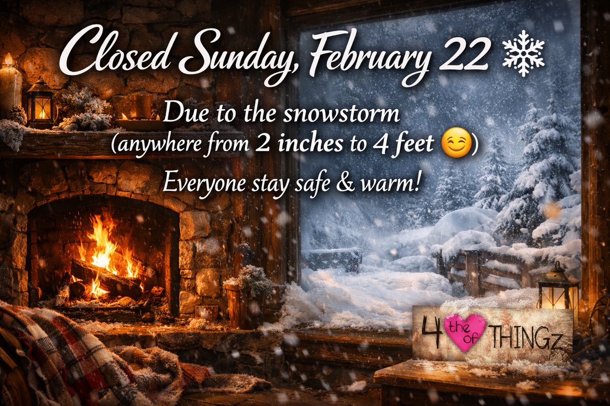 Stay safe everyone!! It's suppose to be a heavy wet snow. Take breaks in between shoveling!! We are over the snow but always welcome a day with my family, games and snuggling with my pups!