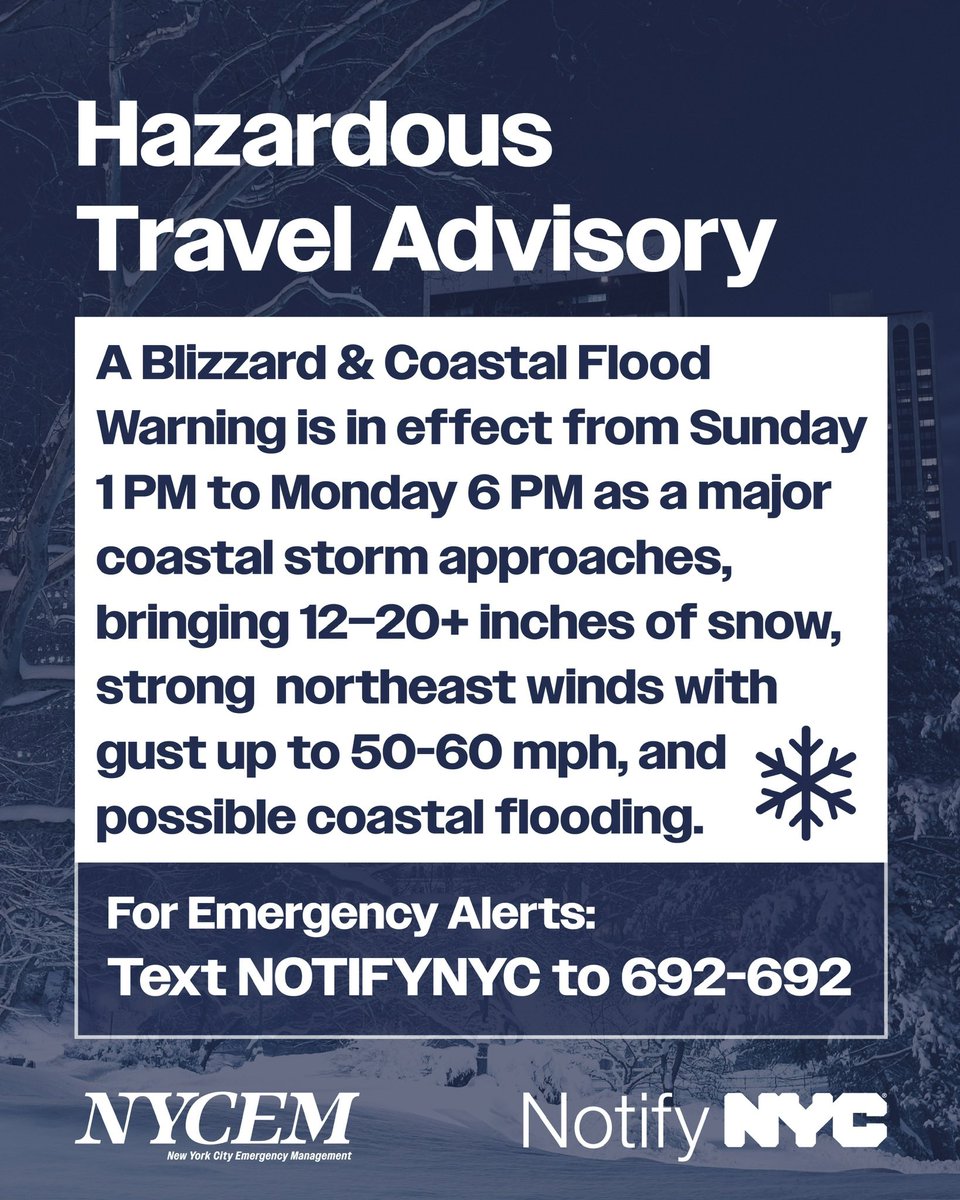 NYC Emergency Management tweet media