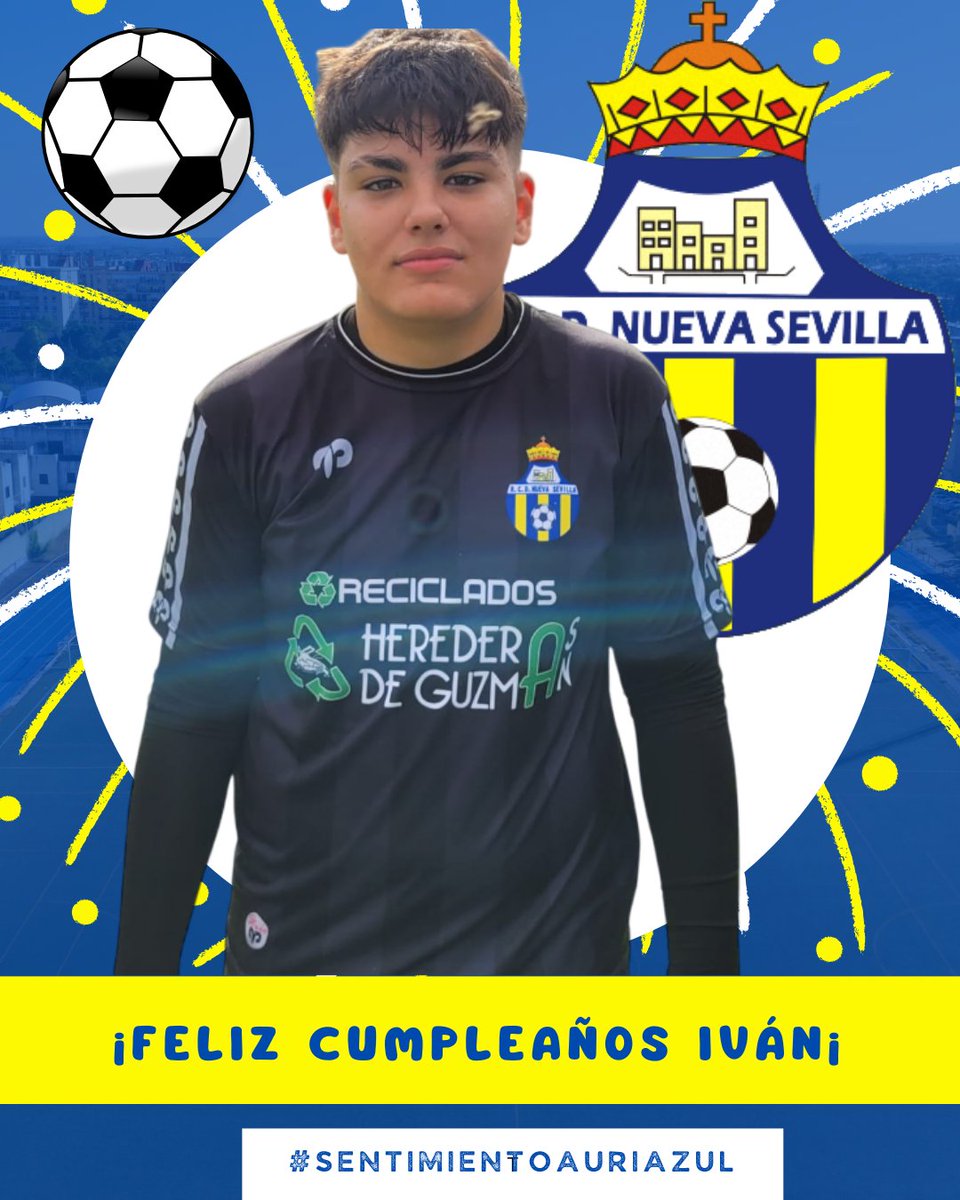 📆 El calendario de cumpleaños 🎂 nos recuerda que hoy tenemos que felicitar a IVÁN del Infantil A. MUCHÍSIMAS FELICIDADES, esperamos que pases un gran día y tengas muchos regalos. 🎁🎁 #sentimientoauriazul