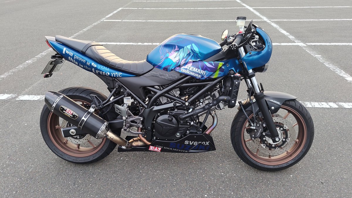 愛車にかかった金額おいてけ オタクステッカーを除いたらsv650x新車