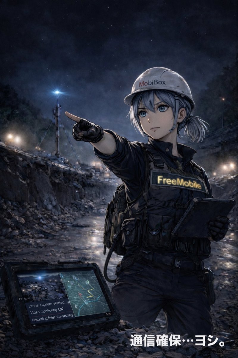 FreemobileTk's tweet photo. 非常時の機材は、平時に“運用”されていますか。

建設現場は平時でも
山間部・トンネル・仮設事務所。
通信は常に不安定。

BCPで本当に必要なのは
「完全停止しない確率」を上げること。

MobiBox-Mini
4キャリア7回線分散接続。
常時稼働型の冗長回線。

https://t.co/vLzyK7TMbY

#BCP対策 #MobiBox https://t.co/JH0aMsperq