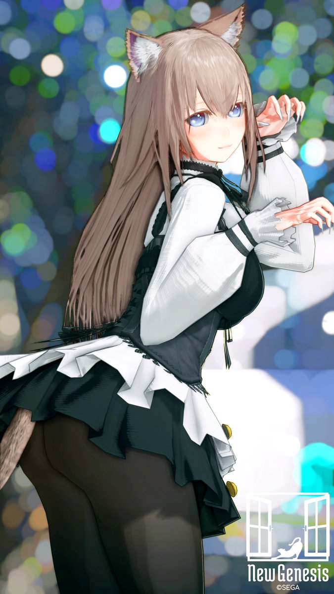 おはようございますฅ( 'ᾥ' )ฅ🌞
猫の日とのことです
#PSO2NGS_SS 
#ma7ロゴ