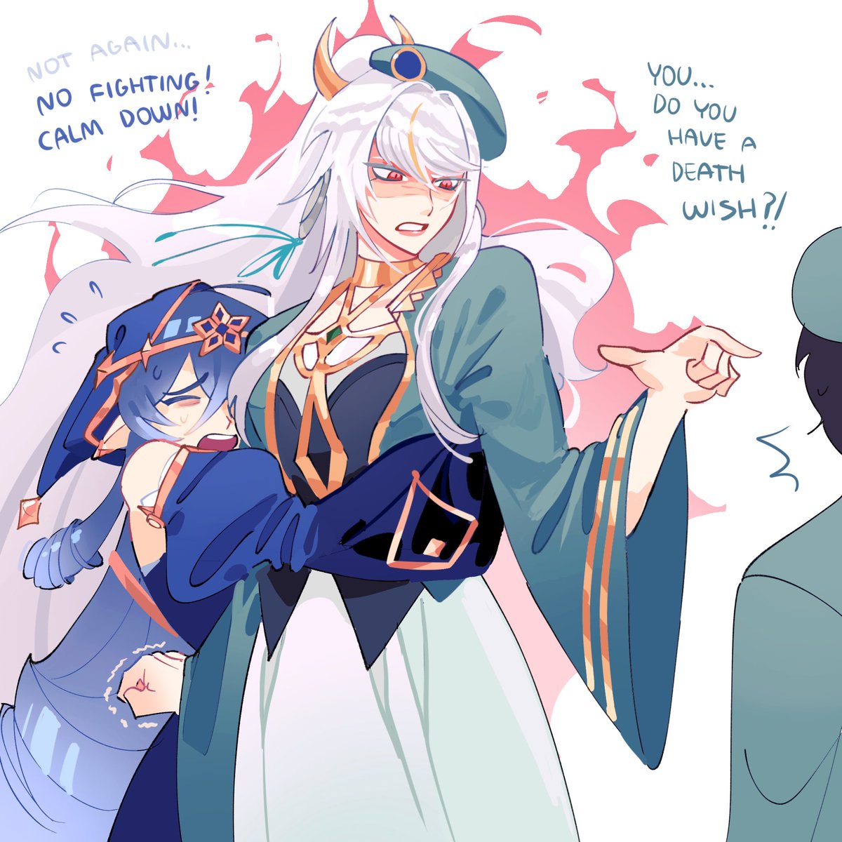 sonegoimposto37's tweet image. RT @zerosevxn: girl would need to deal with zibai suddenly going apeshit or they're both getting expelled