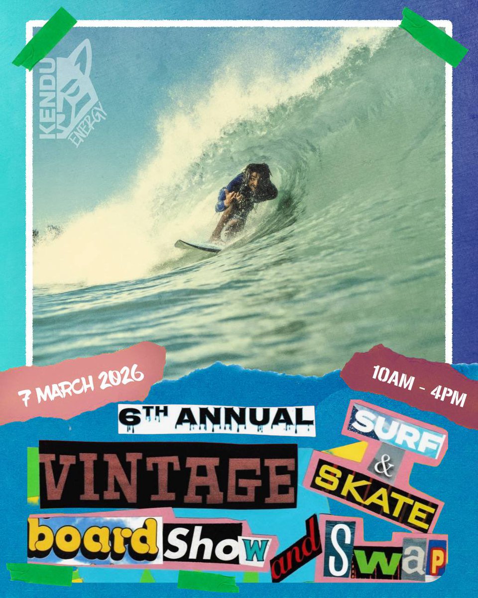 We are stoked to support the VintageBoardSwapSyndicate event on March 7 in satellite beach, FL! 
We will bring the energy ⚡️⚡️⚡️
Come unleash yourself with our <a href="/kendustreet/">KenduSTREET 🦊🪖</a> team.