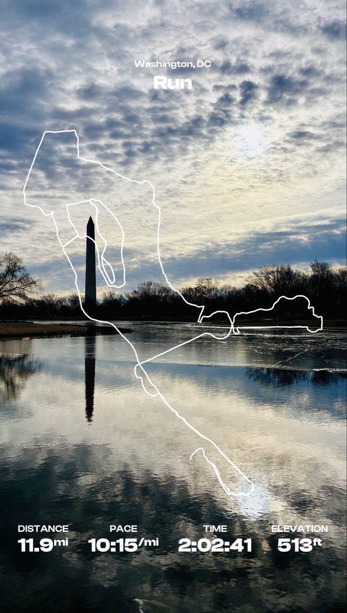 Saturday long run.

Building volume.

These long, slow runs are the hard. Fast is more fun.