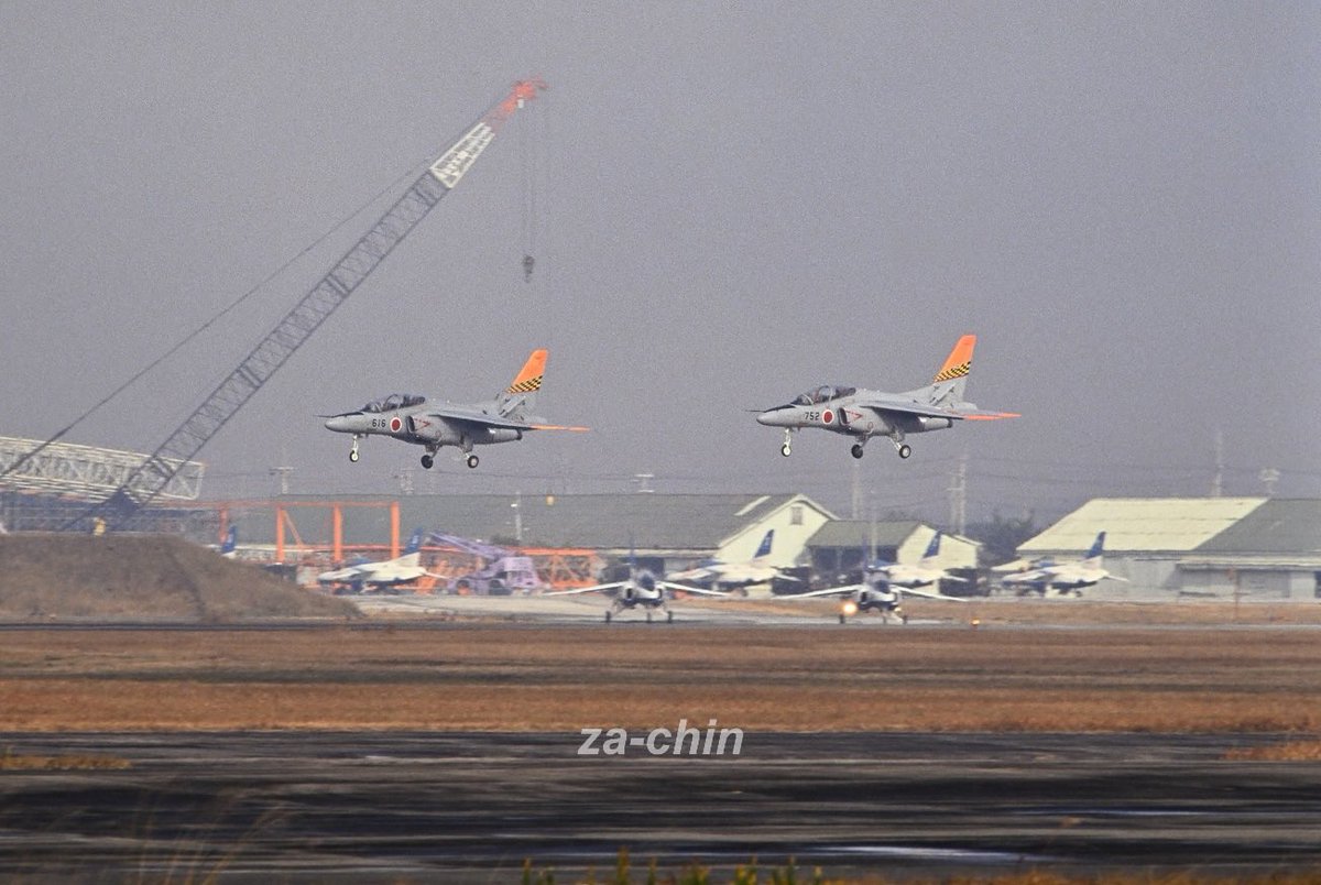 いつかの松島基地 1997年、移動訓練で松島に展開した32SQのT-4