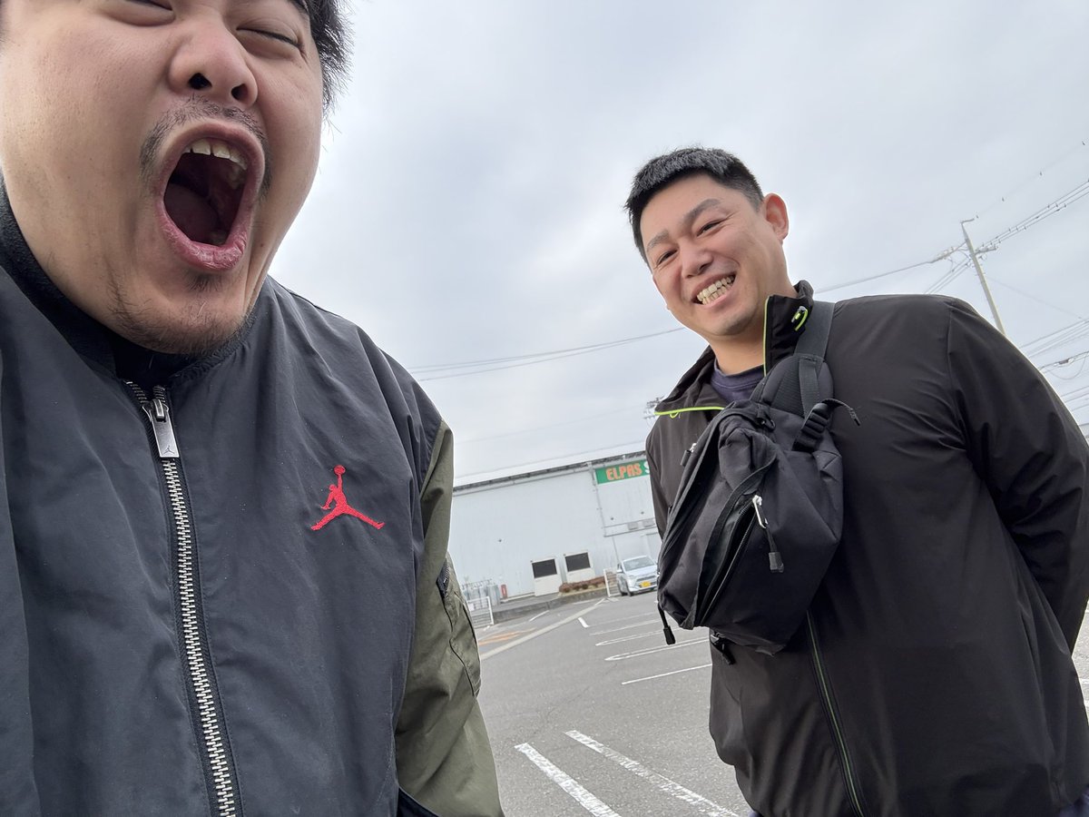 おはようございます‼️ キング666セノパーク津店 到着‼️ 津田さん屋台