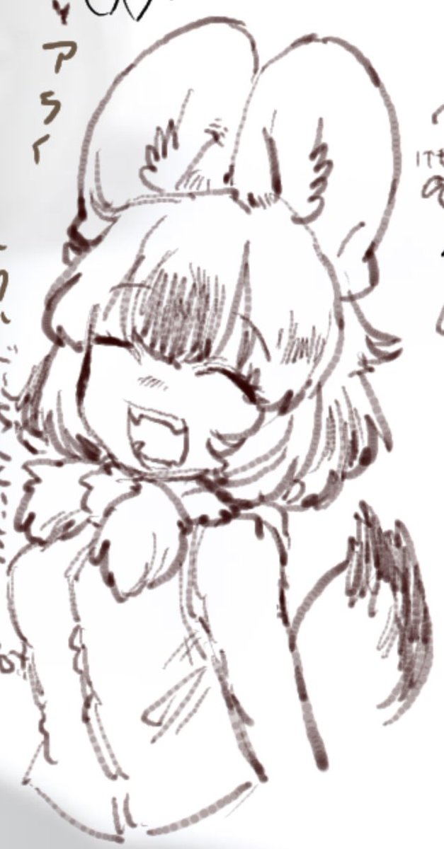 最近筆圧ありのペンでざっと描くのが楽しい 