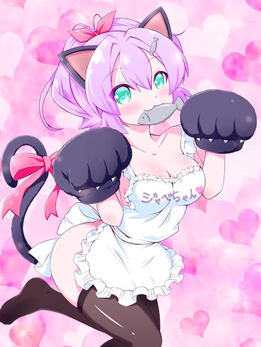 2/22.猫の日なので、にゃんこジャベリン再掲(一応フィルタしときます)#アズールレーン #にゃんにゃんにゃんの日