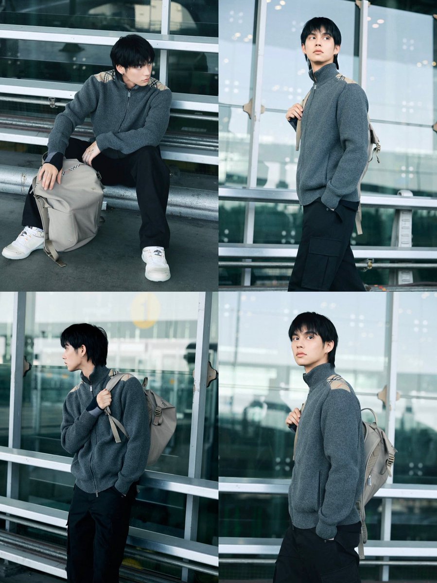 เป็น airport look ที่ถูกต้อง ที่พร้อมเดินทางสำหรับการเดินทางที่ยาวนาน สบาย สบายแต่เทสยังเริ่ดอยู่ หล่อมาก

#BurberryxBRIGHT
#BurberryAW26xBRIGHT
#bbrightvc
#Burberry