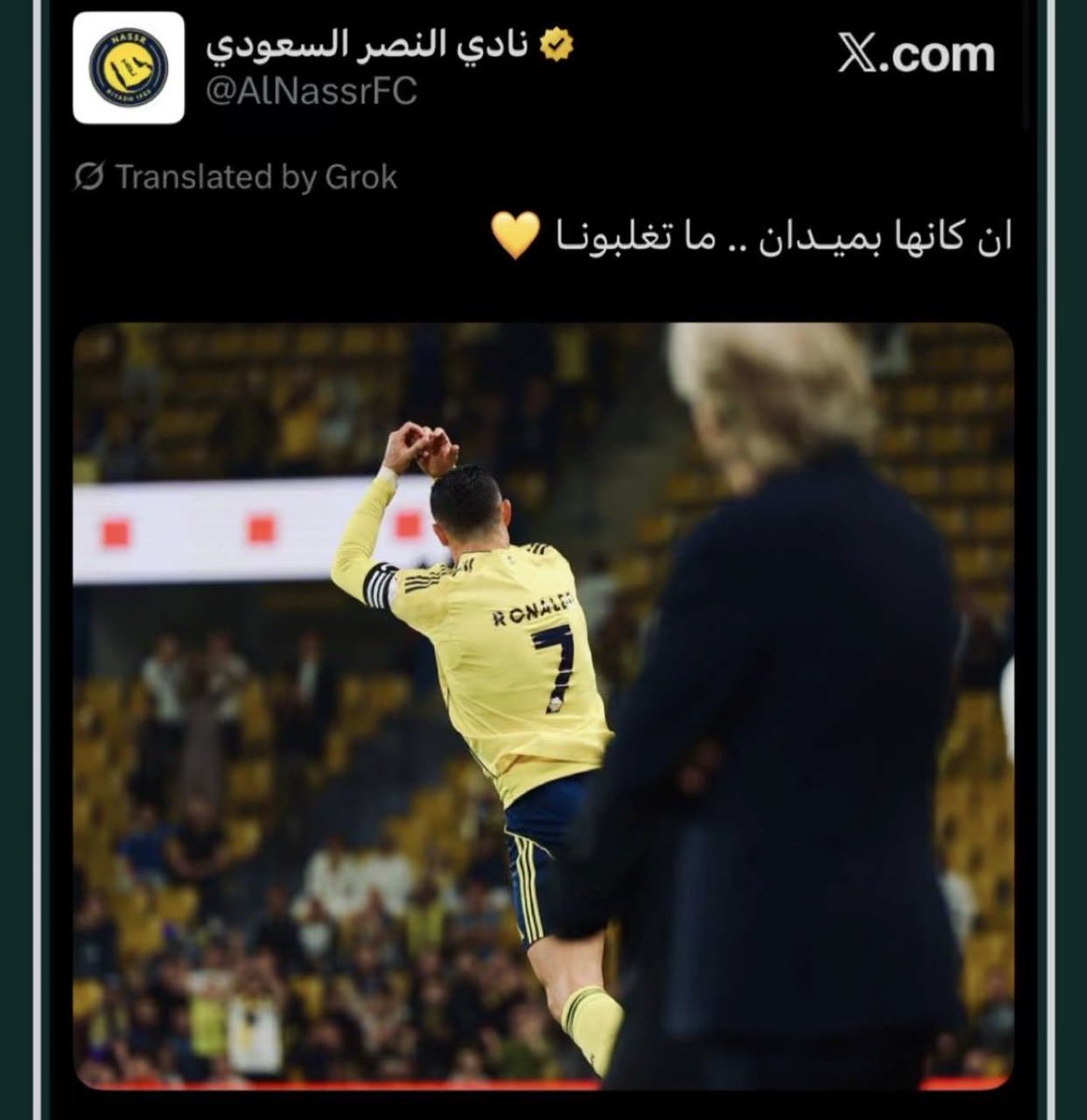 مغردين كذا وهم لاعبهم سحب على الدوري ويصايح لين راضوه هههههههههههههههههههههههههههههههههههههههههههه قال ميدان  #الهلال_الاتحاد