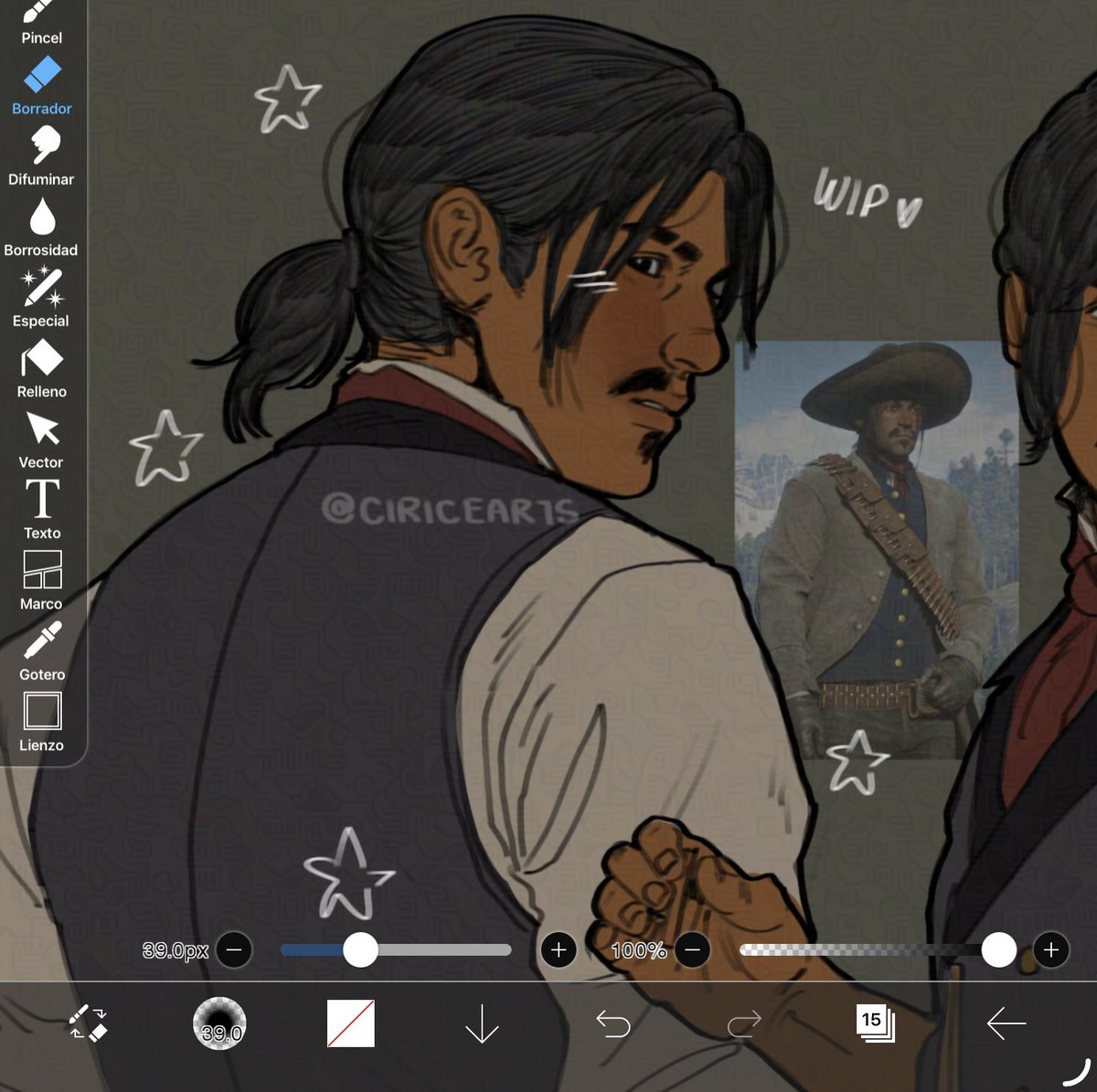 practicing some javieres<3 #javierescuella #reddeadredemption2