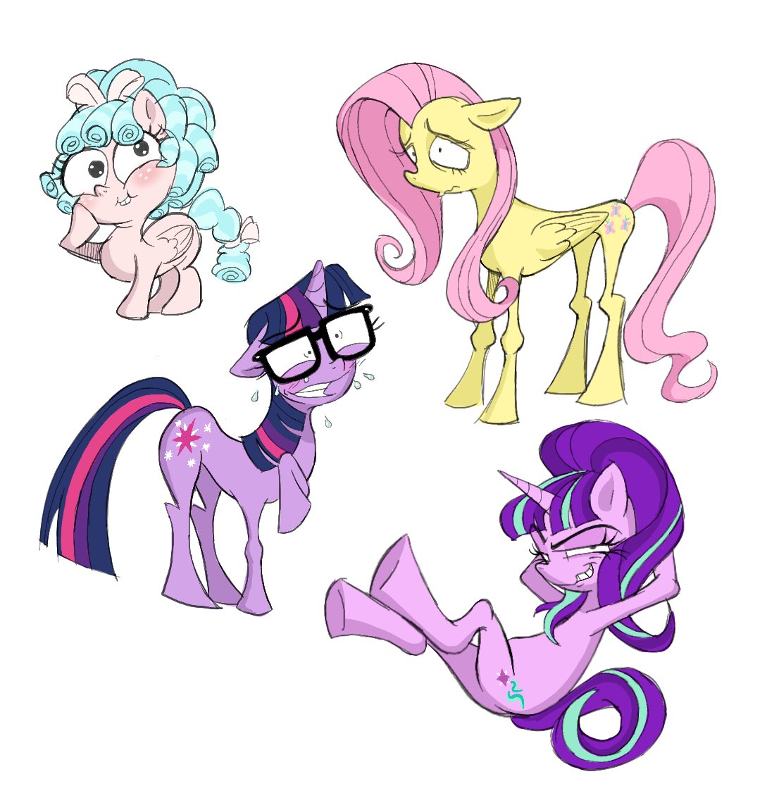 RT @legendarypizzag: Some ponies #mlp #mylittlepony