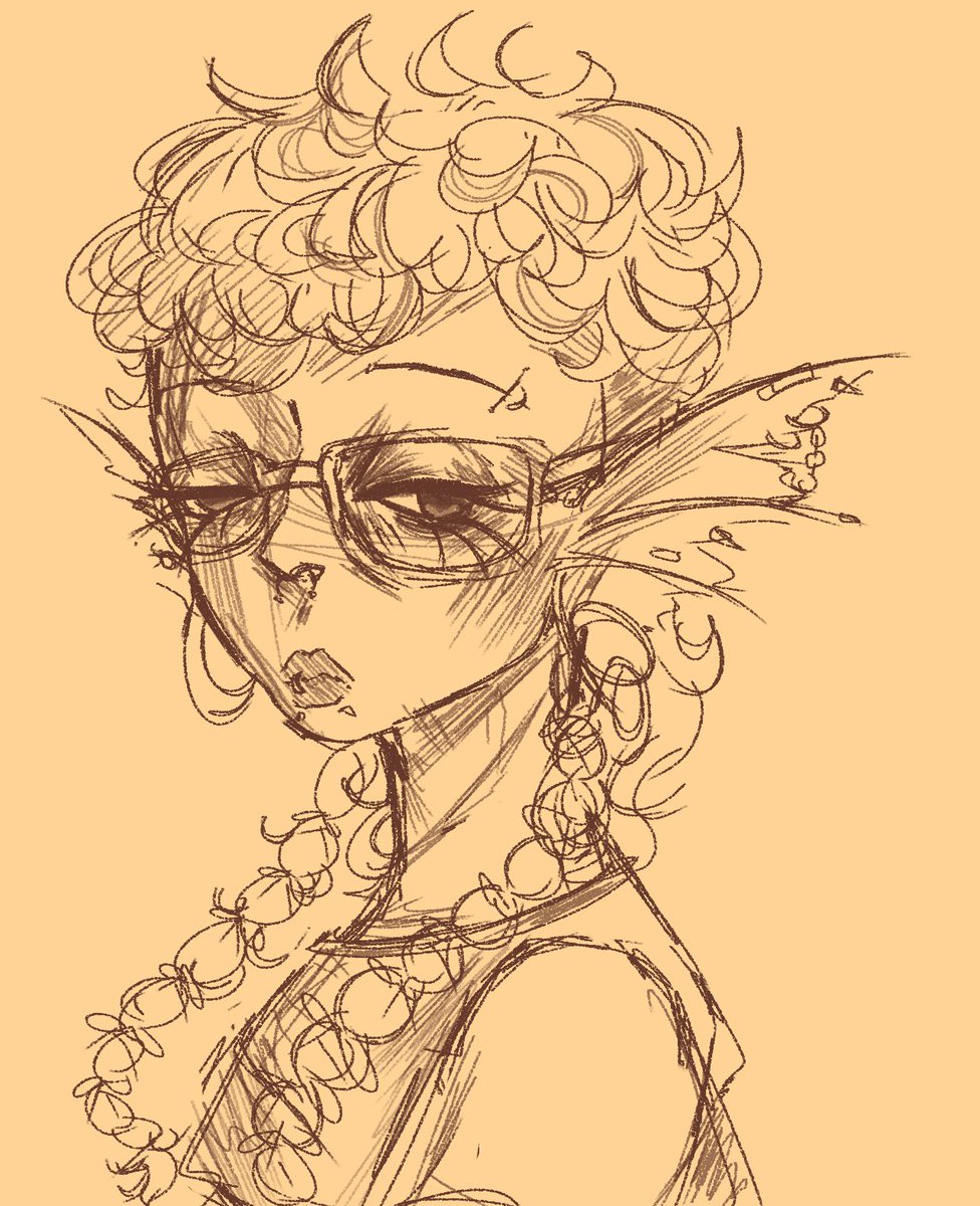 Personal sketch of my rh avatar