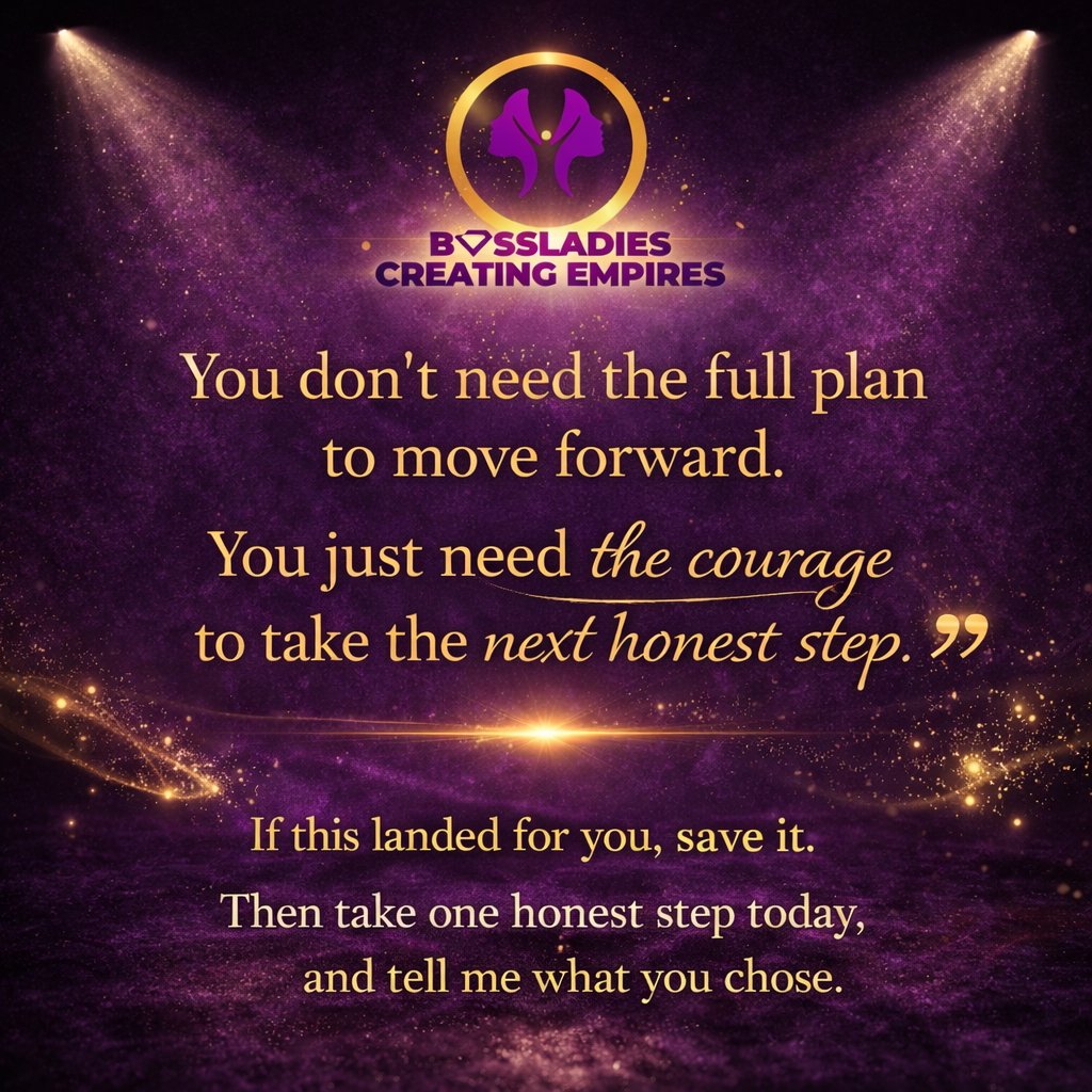 MichellePaczesn's tweet photo. What’s the next honest step you’re avoiding? https://t.co/uVLInuqJvs