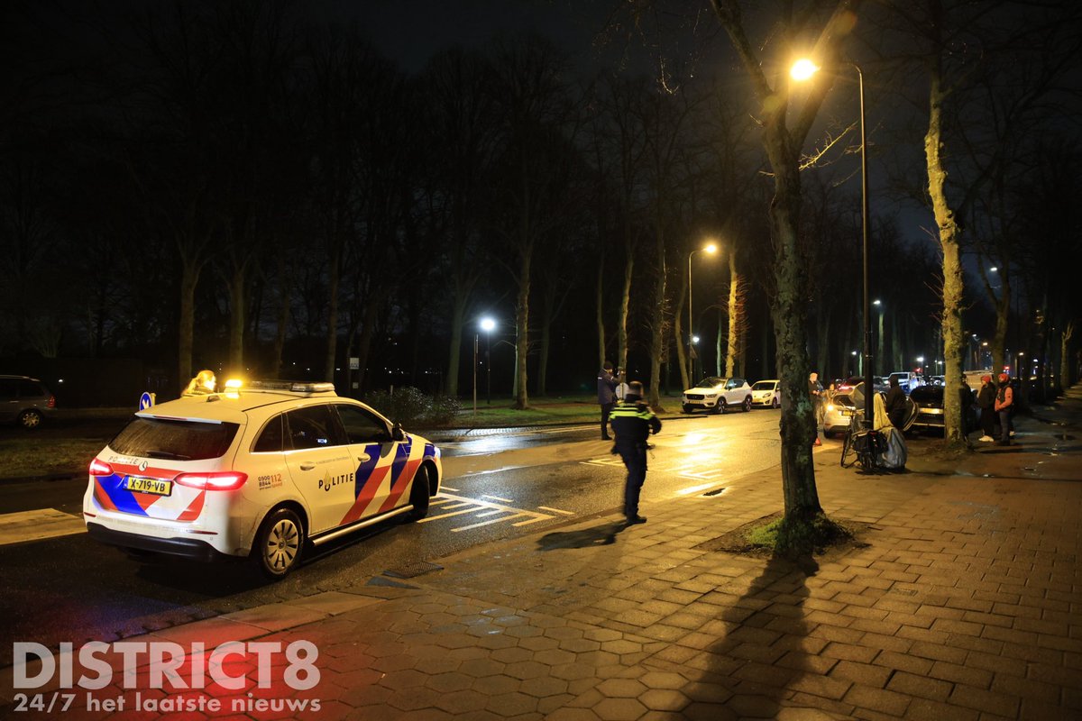 Aanrijding op de Huis te Landelaan in Rijswijk