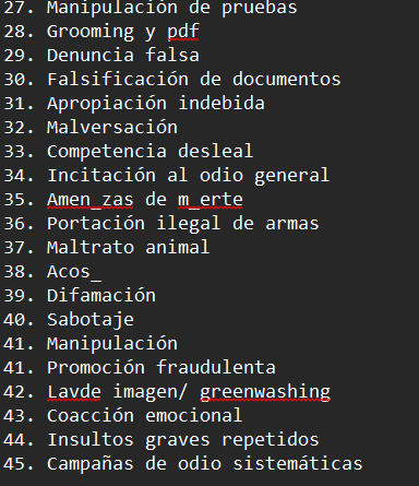 Los delitos que se han inventado los pambisitos de Numinosa no son nada comparados a los que ha hecho su idolo Dalas.