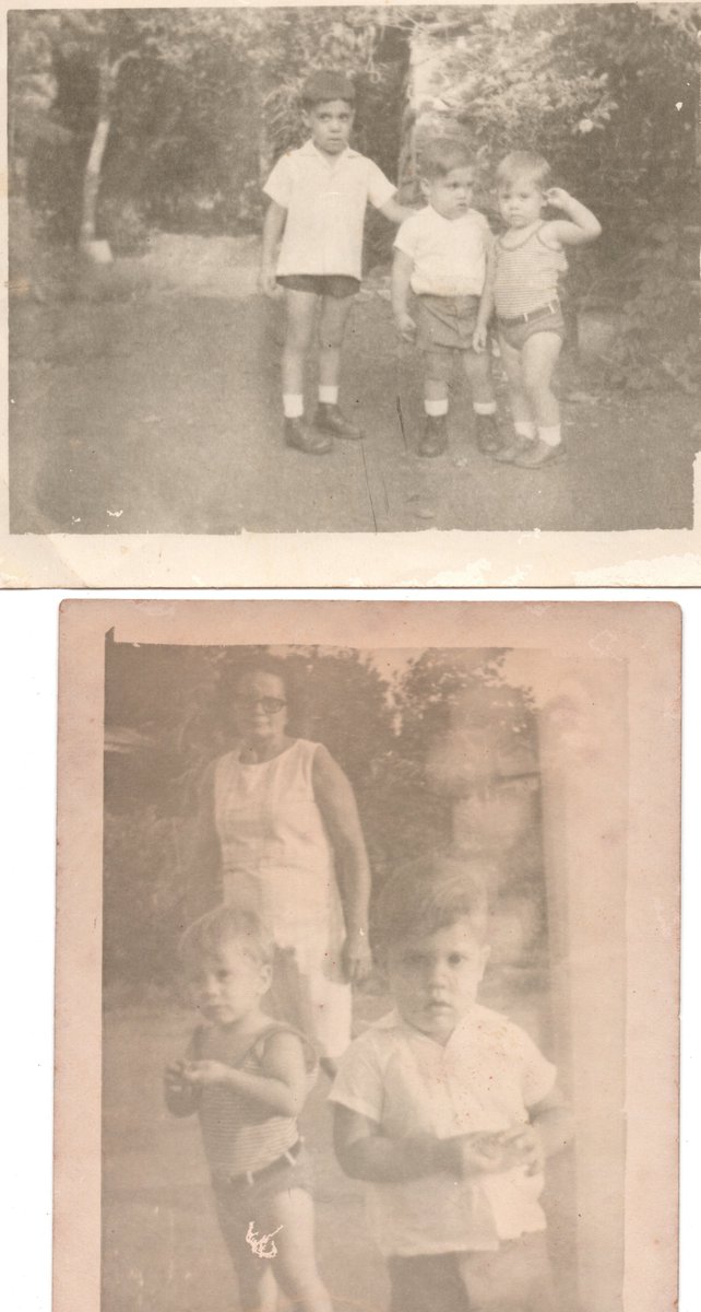 Más de 53 años atrás, junto a mi hermano, mi primo y nuestra abuela (soy el gordito). Para entonces no podía imaginar todos los desafíos que tendría que enfrentar en Cuba en las próximas décadas, pero tampoco podíamos imaginar como Dios nos iba a sostener y fortalecer hasta hoy.