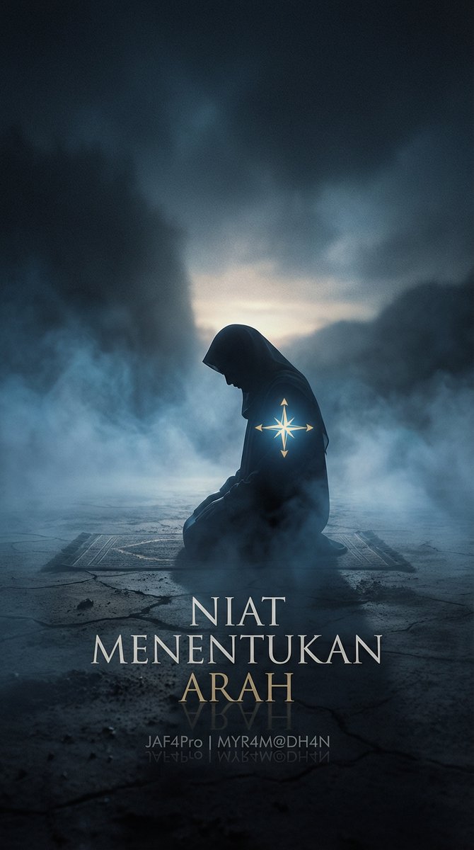 Joenaf3's tweet photo. 📜  "Amal tanpa niat itu ibarat jalan lurus tapi lupa tujuan—capeknya dapat, pahalanya entah ke mana."  📷 #KompasAmal #NiatItuGPS #SatirMencerahkan #HatiMenujuAllah #RefleksiRingan https://t.co/F6SqgGnsaB