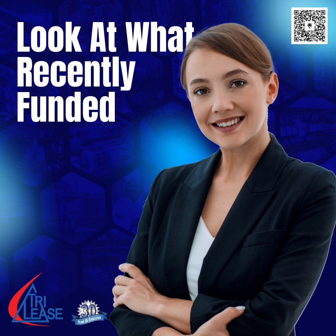 TriLease's tweet photo. Real Businesses. Real Growth.
See what was funded last month and get inspired for your next move: https://t.co/bNatTWSuCd
Your next approval starts with one phone call.
#EquipmentFinancing #BusinessGrowth #TriLease https://t.co/nqeAShUBtL
