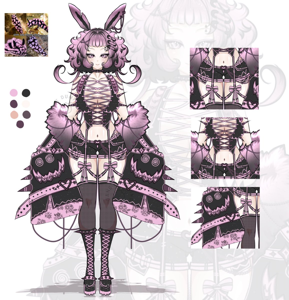 🖤🩷 𝕻𝖚𝖓𝖐 𝕰𝖒𝖔 𝕾𝖊𝖆 𝕭𝖚𝖓𝖓𝖞 🩷🖤
༄ ♰ ༄ ♡ ༄ ♰ ༄
୨୧ ♡ ୨୧ ✧ ୨୧ ♡
₊˚⊹♡ ✧ ♡

Adoptable #44

🖤SP1: $45 (Personal Use) 
🖤SP2: $75 (Commercial Rights+Character Sheet) 

Holds are acceptable 
For SP1, theres a timer for 1 days till it closes.

🔗Available on my