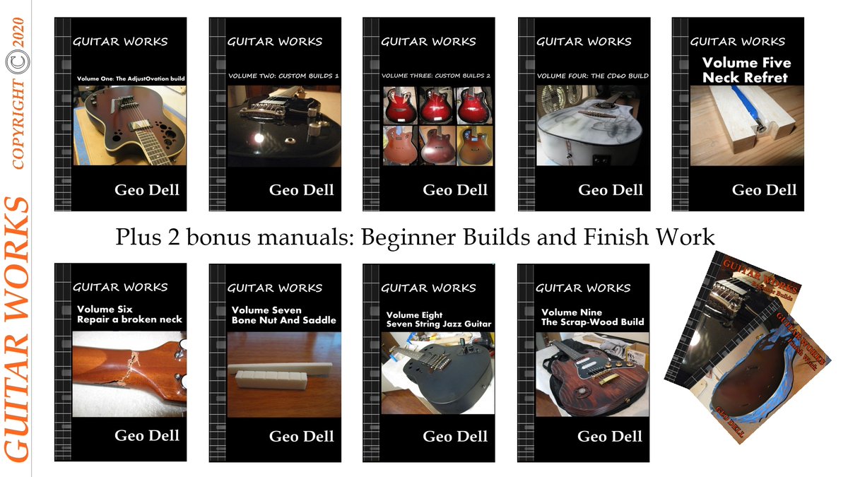 If you wondered where my music and guitar build books went, they went to Facebook since X is so unfriendlily to authors. facebook.com/GuitarWorksBoo…
Guitars, dell sweet, authors, books, luthier, #Guitars #Luthiery #Music #Songwriter