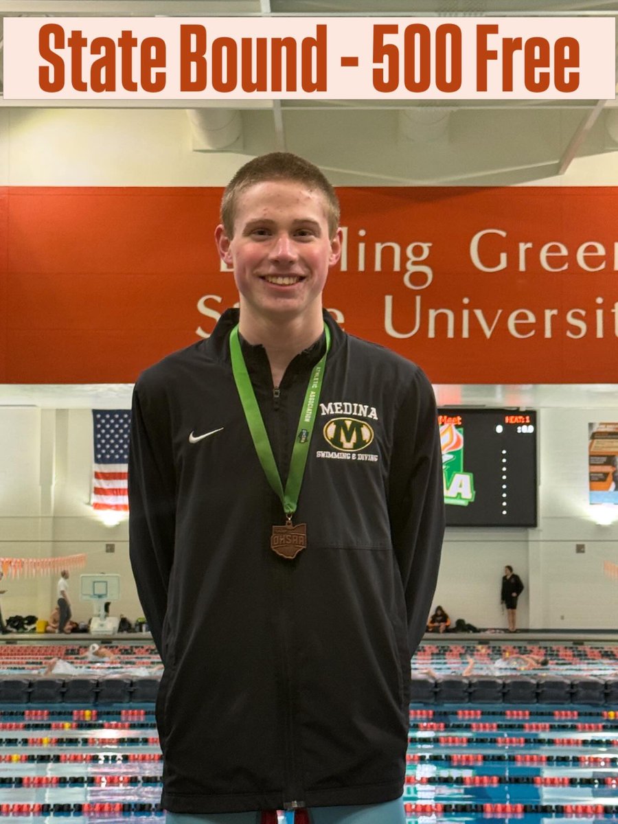 Medina Bees Swimming and Diving tweet media