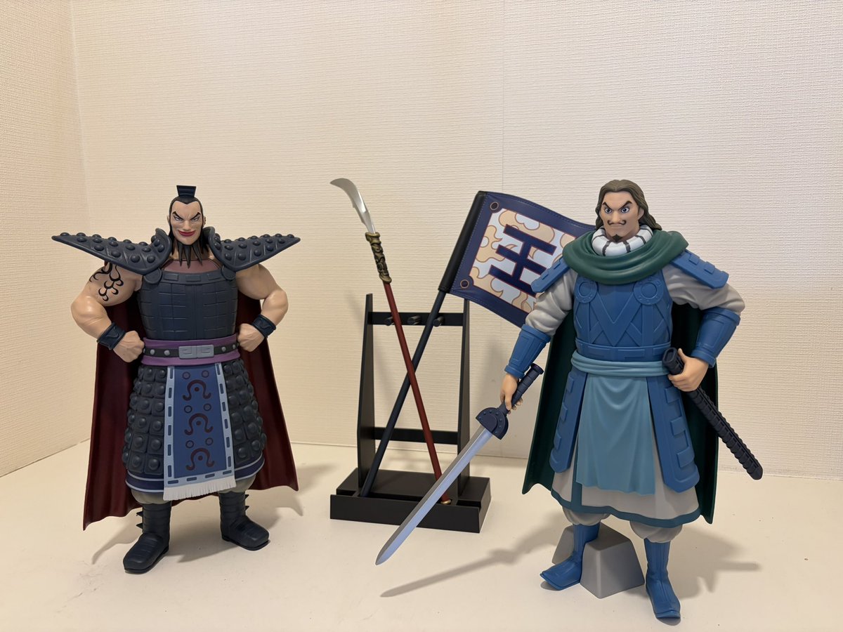 王騎将軍と騰将軍が出迎えてくれる玄関になった〜👏 キングダム