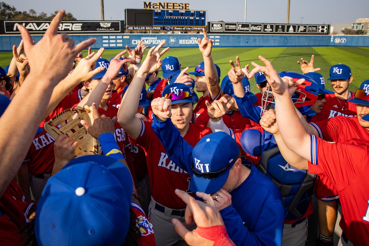 Series won and one more to go 👊

#RockChalk