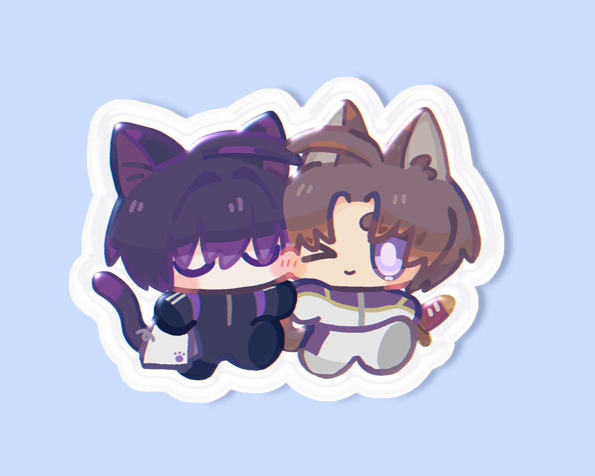 Egri__'s tweet photo. へしあた🐈‍⬛🐾猫の日 https://t.co/MF85Ur0tjJ