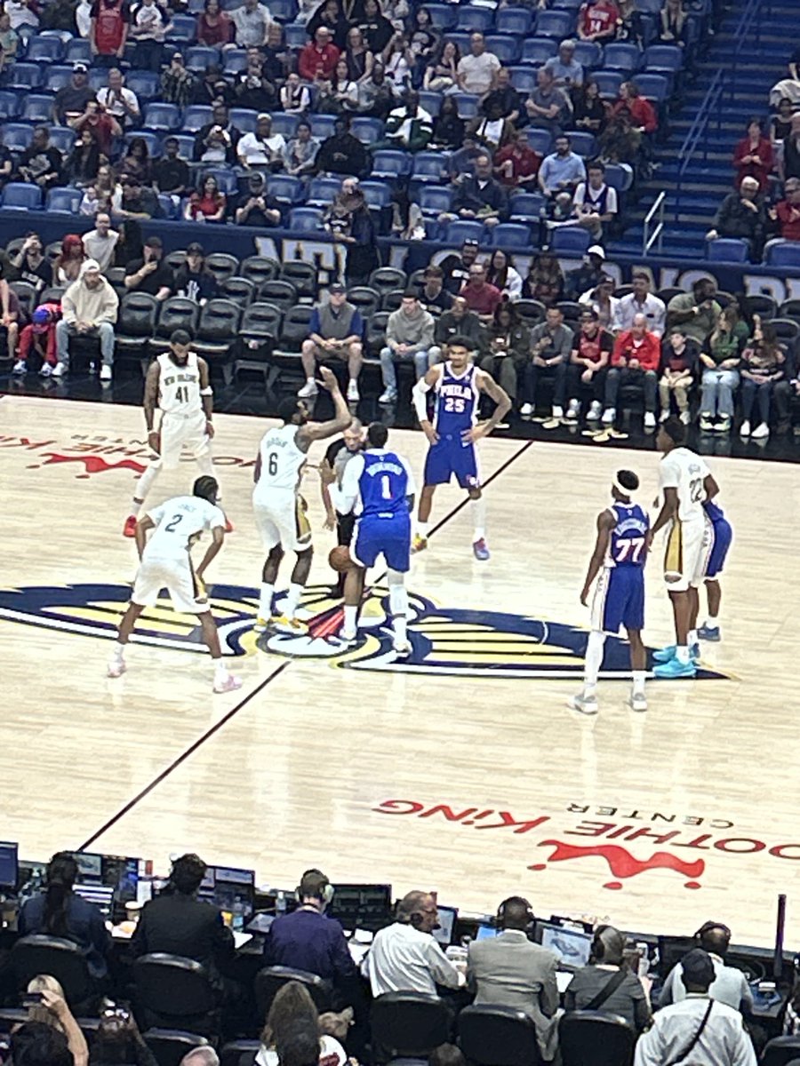 DeAndre Jordan vs. Andre Drummond at tip off in the year 2026.