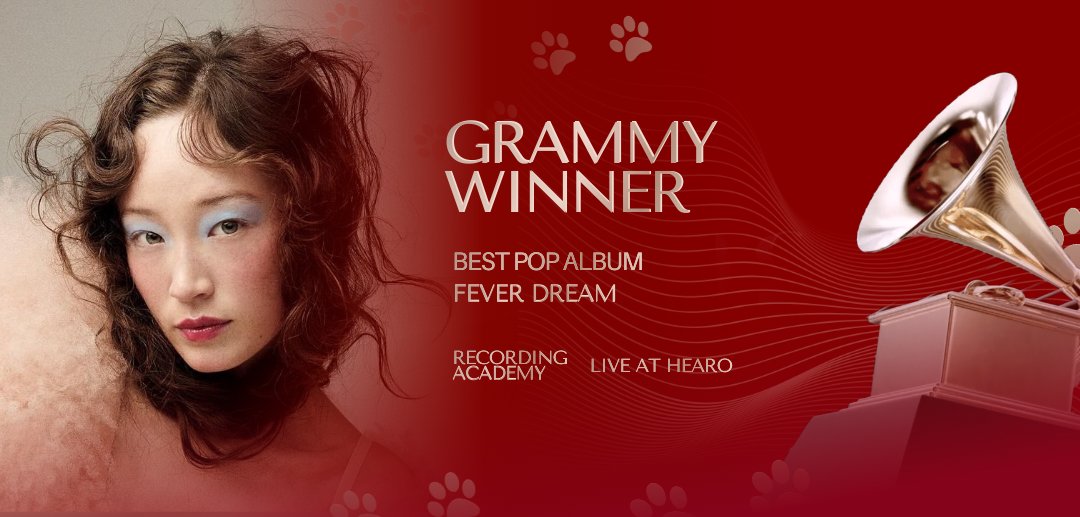 Sara Mei VENCE #GRAMMYs de Best Pop Album por "Fever Dream"