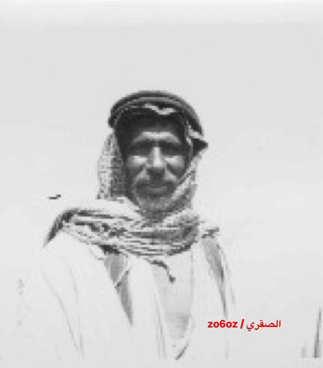 zo6oz's tweet photo. صورة لسبّاح بن بهيمان من البريك من الخرصة، من قبيلة #شمر، التُقطت عام 1932م https://t.co/pamjPUWrI3