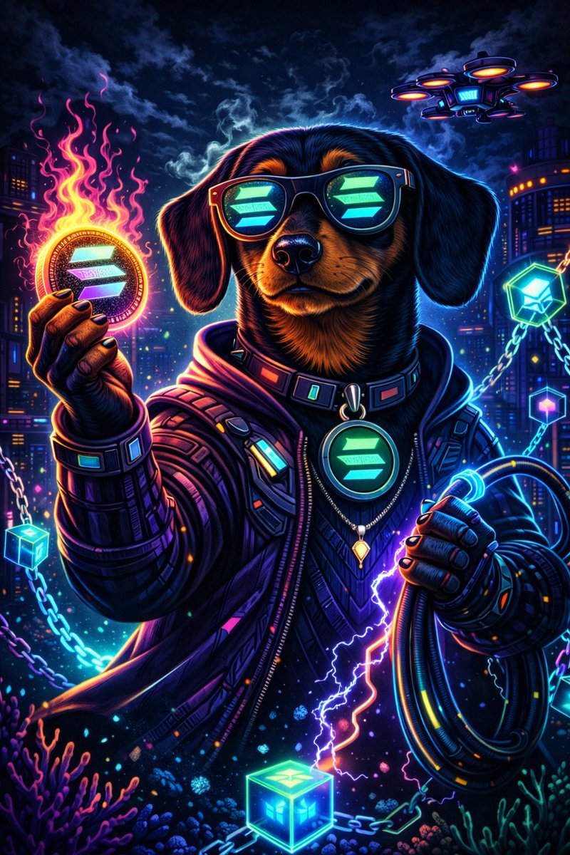 NikyonSol's tweet photo. ⚡🔥 $NIKY plugged straight into the chain —
No middlemen. No weak links.
Just raw Solana energy and unbreakable blocks. 💎
When the network surges…
the pack surges harder. 🐾💜
#Solana #NIKY #CryptoArt #PerthTanapon https://t.co/iaVRXWcVLt