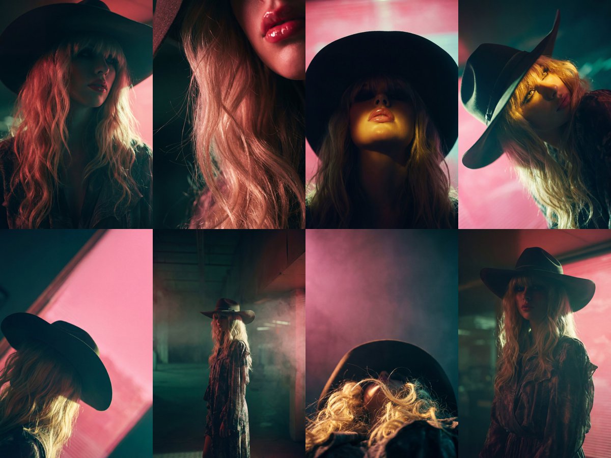 Nano Banana cowgirl grid