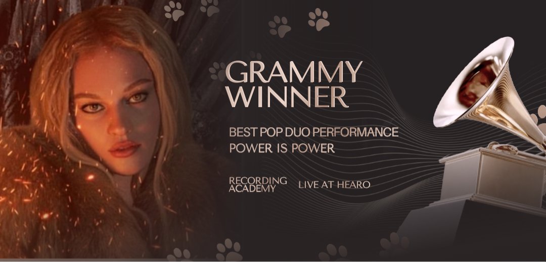 Azent, Starlight, Had &amp; SUE VENCEM #GRAMMYs de Best Pop Duo Performance por "Power Is Power"